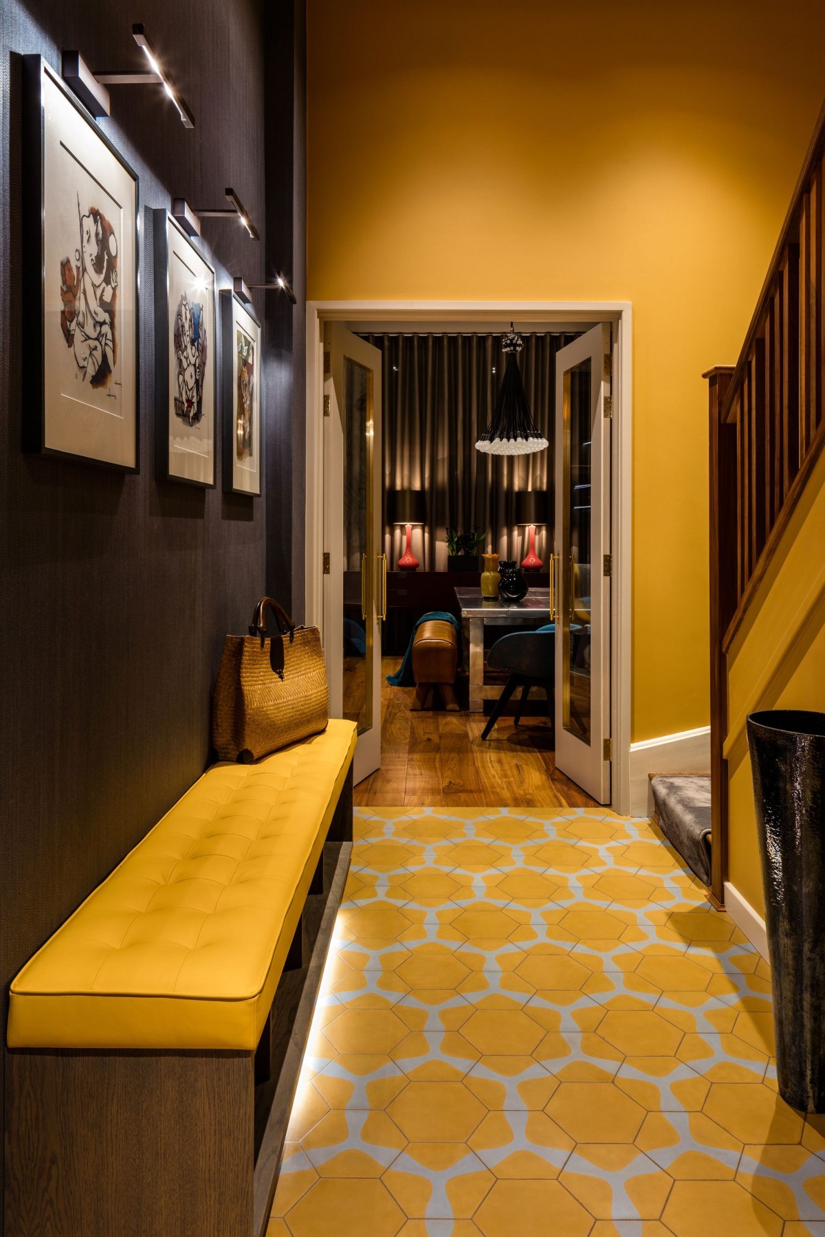 yellow interior